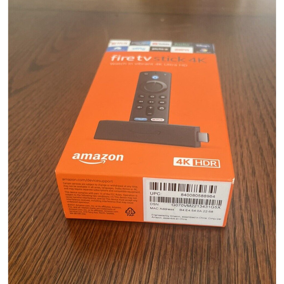 Amazon Fire TV Stick 4K with Alexa Voice Remote Ultra HD Streaming Media Player - Picture 5 of 5